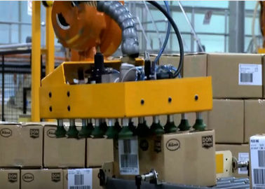 China Hohe Geschwindigkeit automatisierter Roboter Palletizer mit Sicherheits-Schutz-Anlagen usine