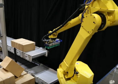 China Roboter-Palettierungssystem/automatische Palletizer-Maschine für das Plattenmaterial-Stapeln usine