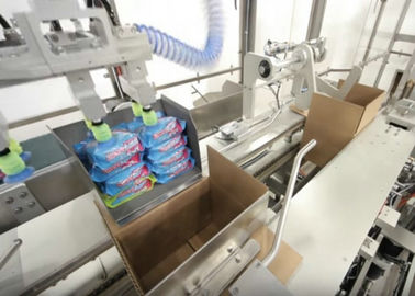 China Hochgeschwindigkeitsfall-Verpacker-Maschine für Flaschen/Dosen PLC programmierte Steuerung vollautomatisch usine