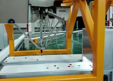 China Starker Delta-Ähnlichkeits-Roboter mit sich schnell bewegender Geschwindigkeit für das Verpacken/das materielle Sortieren usine