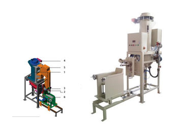 China Elektropneumatisches Ventil-Taschen-Verpackungsmaschine PVPE für Pulver/Körnchen 10-50 Kilogramm usine