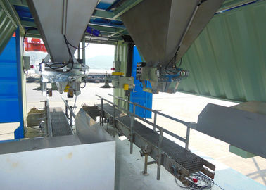 China Mobiler Verpackungssystem-Anhänger mit FFS Maschine/Palettierung für Zement-Verpackung usine